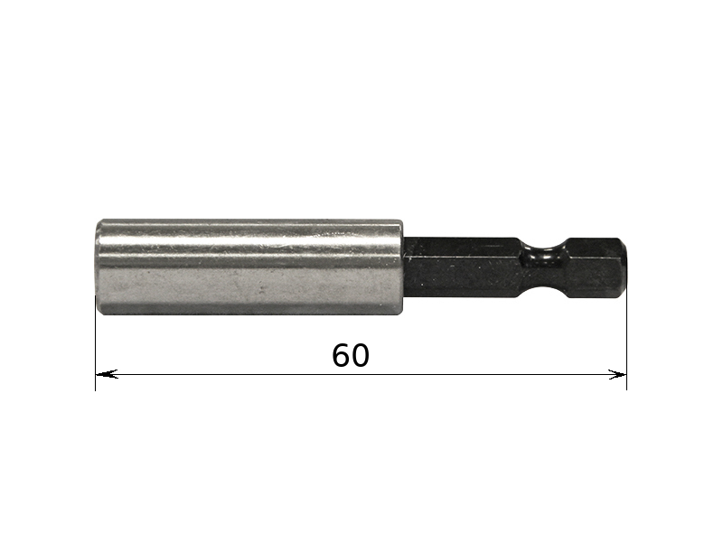 Длина магнитного адаптера составляет 60 мм